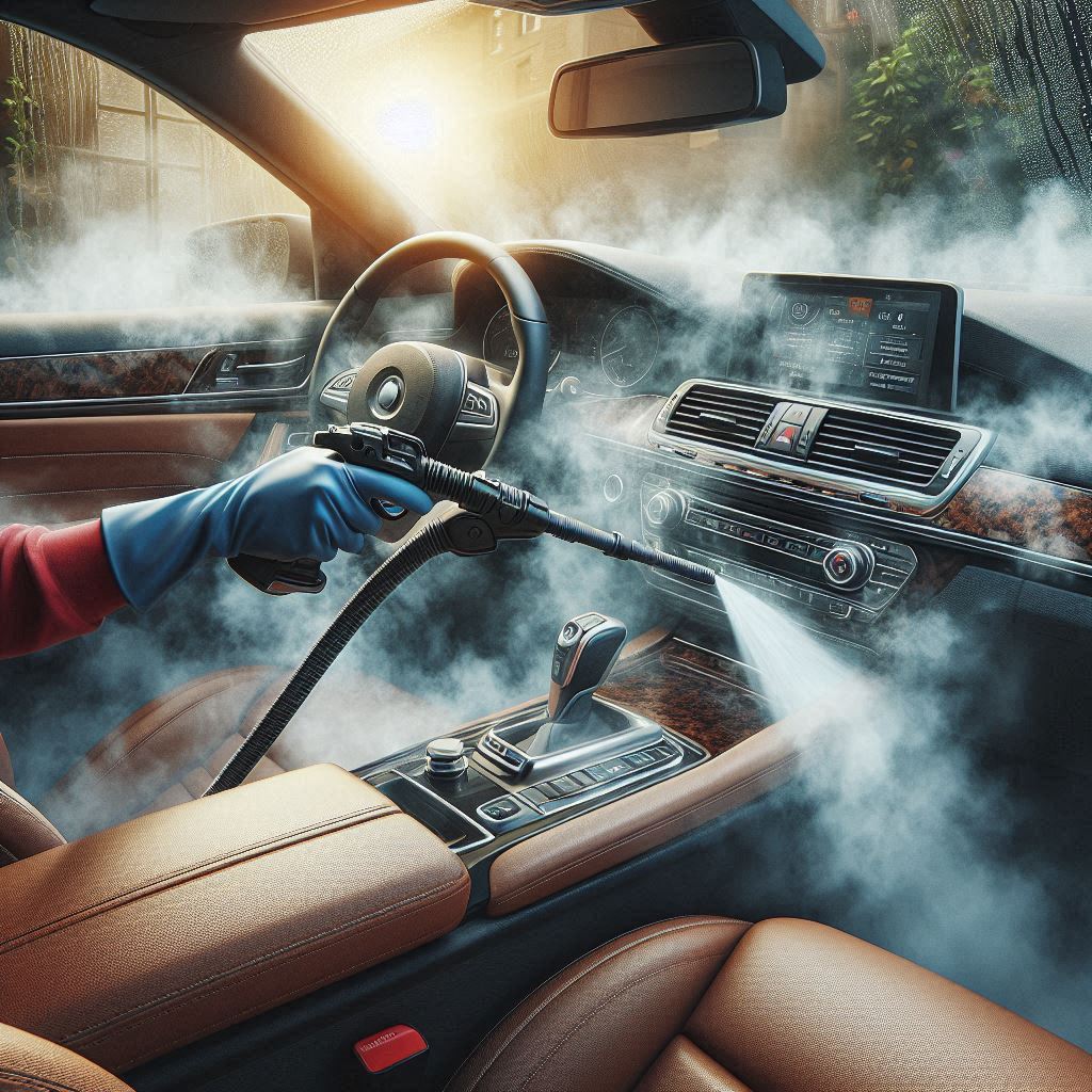 Miksi auton puhdistus höyryllä on tehokasta -Steampesu